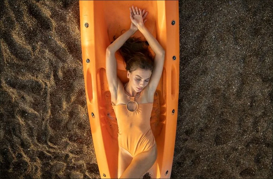 Wrap Front Swimsuit